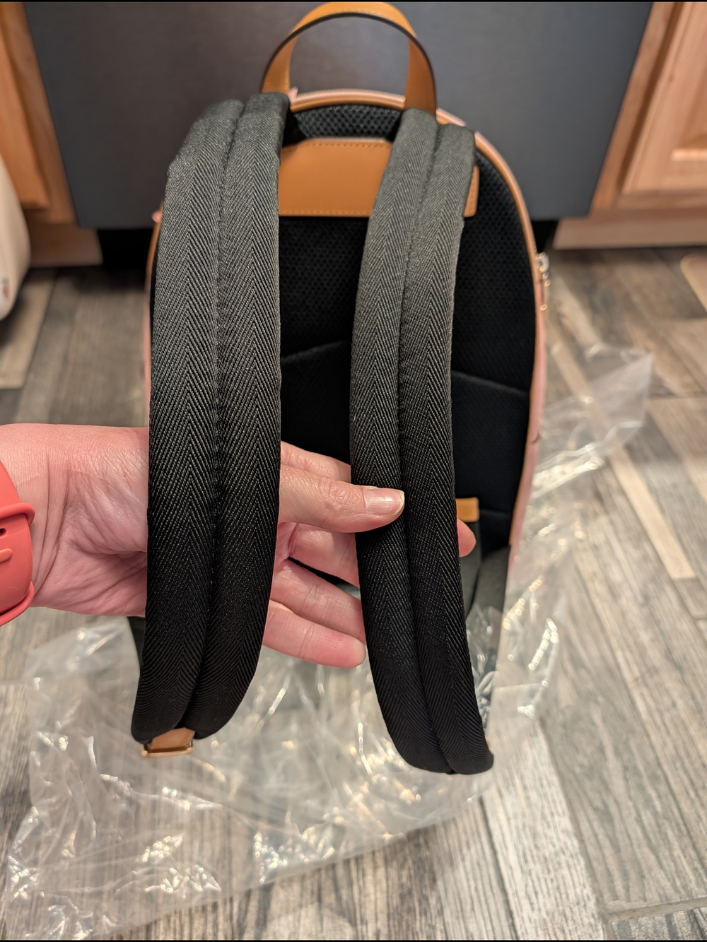 Coach Pink Signature Mini Backpack - Picture 3 of 6